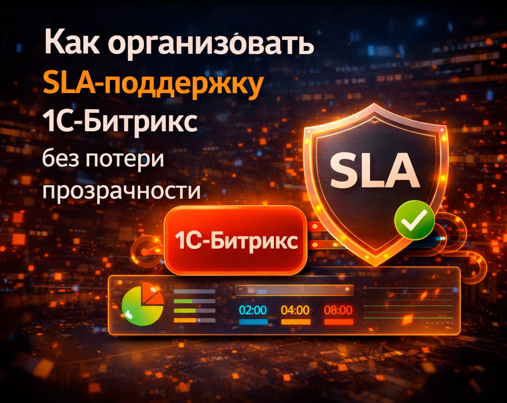 Как организовать SLA-поддержку 1C-Bitrix без потери прозрачности