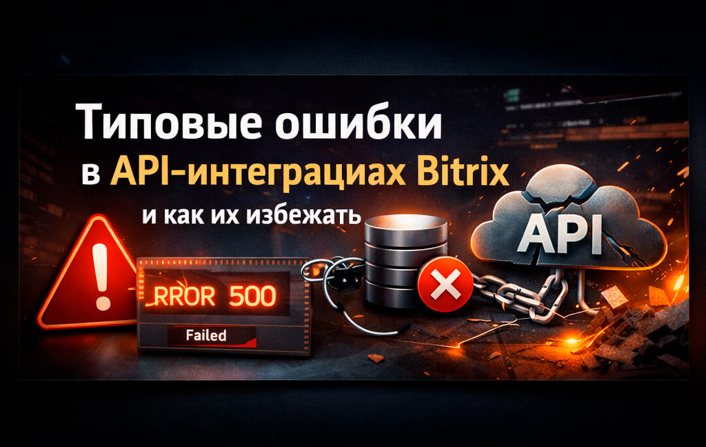 Типовые ошибки в API-интеграциях Bitrix и как их избежать